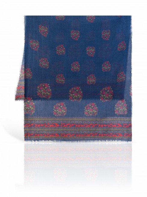 Палантин Унисекс W70.TW4-SK139/NAVY